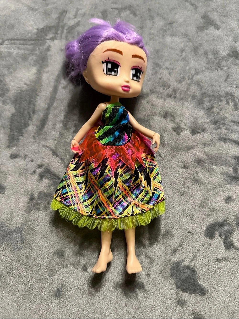 2017 Boxy Girls Jay at Play Doll purple hair